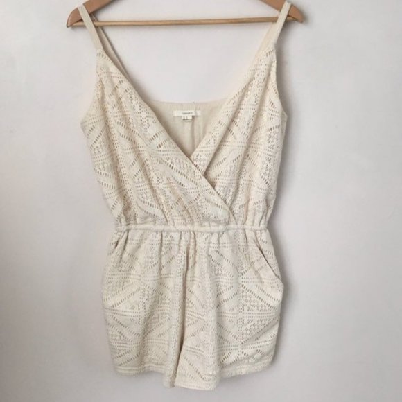 Forever 21 Pants - White Lace Romper